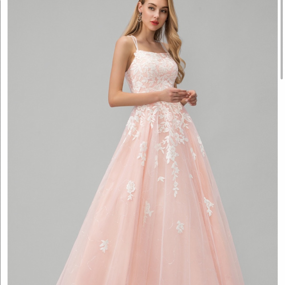 Pearl Pink Prom/Formal Dress